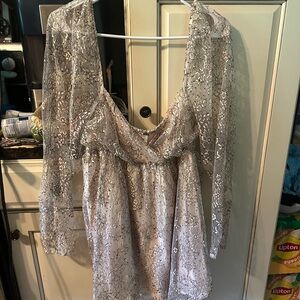 Elegant Lace top with Long Sleeves